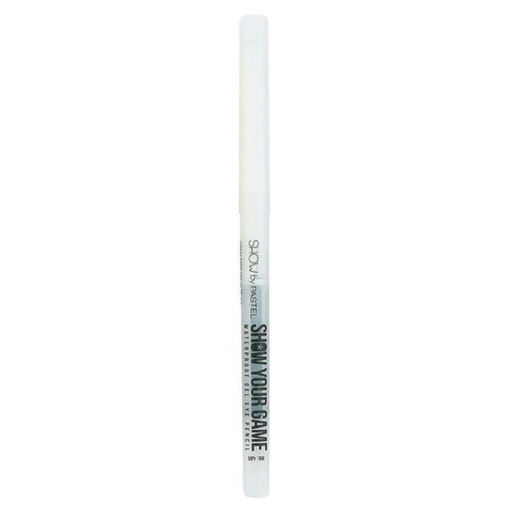 Контур для глаз гелевый Show Your Game Waterproof Gel Eye Pencil, 405 белый 410405