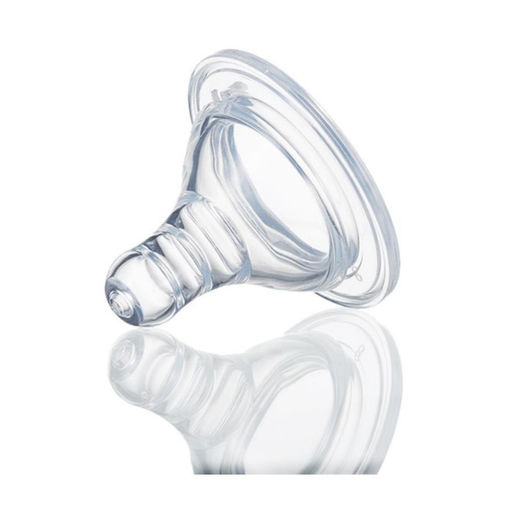 Соска на бутылочку M&B «Baby 1», антиколиковая, широкое горло Ø50 мм., от 3 мес., средний поток, 2 шт.