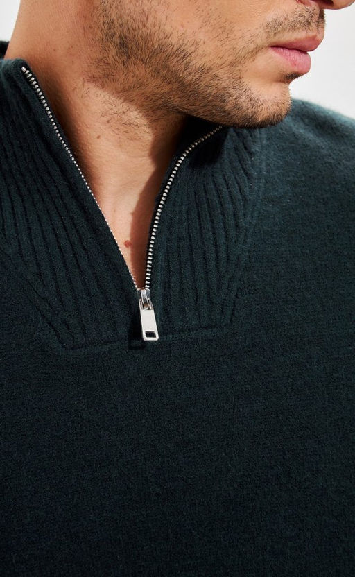 Джемпер F321-15256 d.green - Fine joyce фото 3