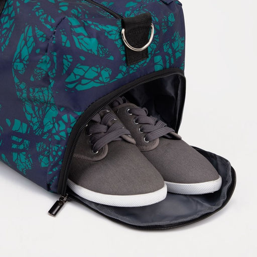 Сумка спортивная на молнии, наружный карман, цвет бирюзовый - Simaland фото 4