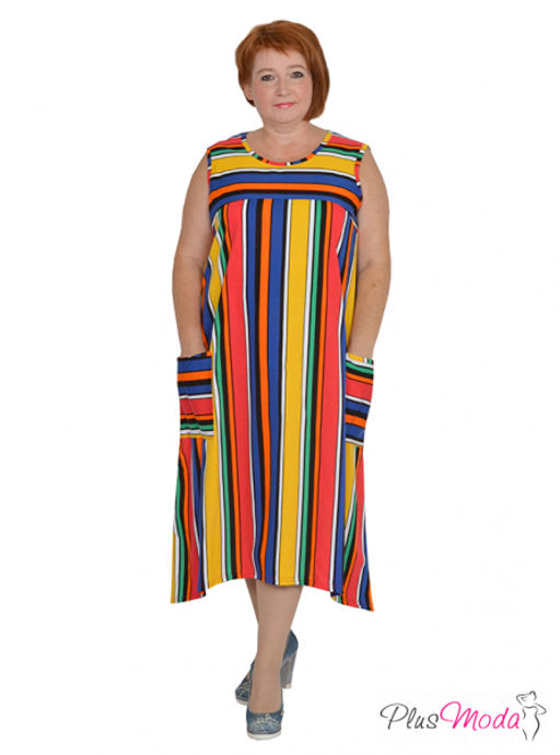 Платье Модель №1043 размеры 44-84 - Plusmoda фото 6