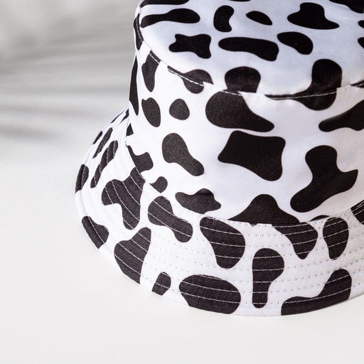 Панама двусторонняя MINAKU, белый, чёрная, размер 58