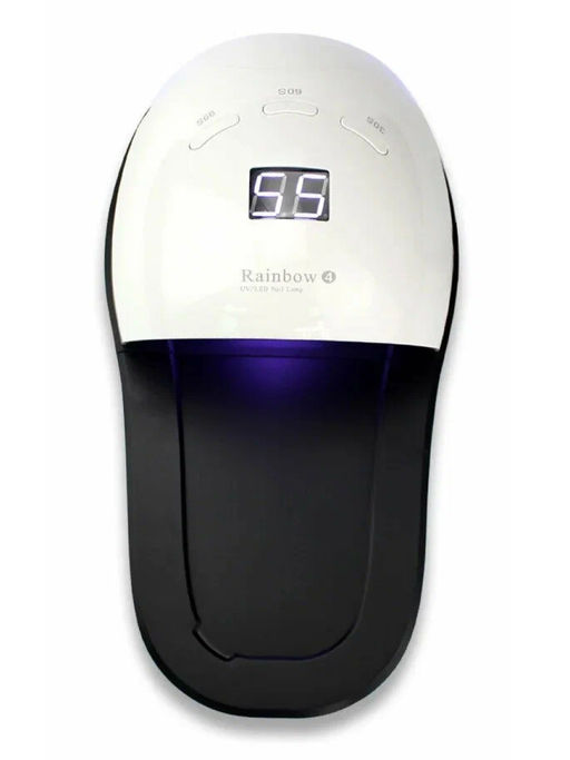 Nail Art Лампа для маникюра 2 в 1 LED/UV 4, Rainbow 48 Вт, белый