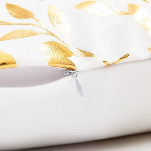 Наволочка декоративная Этель Листья 40х40 см, 100% п/э  фото 4