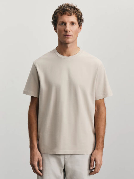 Футболка из смесового хлопка / Zarina  фото 3