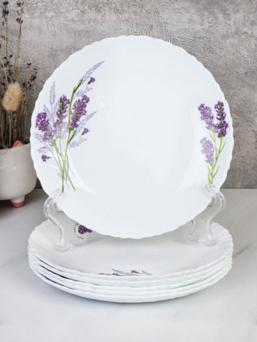 Набор тарелок 6 штук 190 мм / LHP-75 (7131-3) /уп 12/ Букет лаванды - ГалеонТрейд фото 2