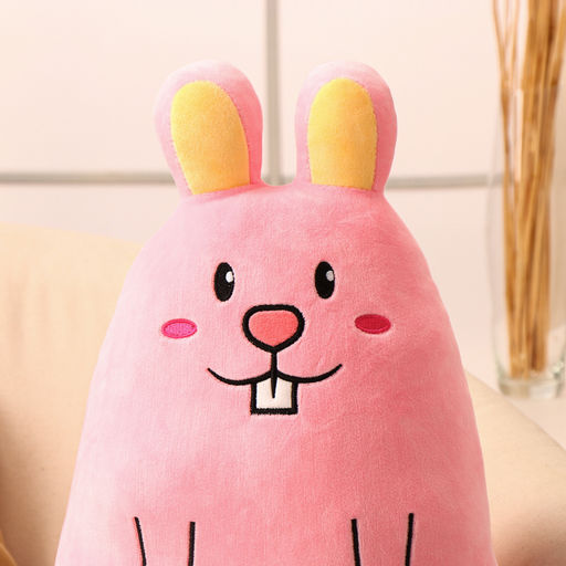 Мягкая игрушка «Зайка», 50 см, цвет розовый