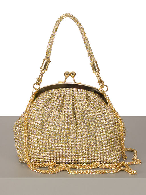 LACCOMA сумка ST126-золотой стразы