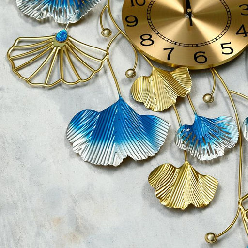 Часы настенные интерьерные «Дилия», серия: Ажур, бесшумные, плавный ход, 59×83 см, d=22 см, от батарейки 1хАА