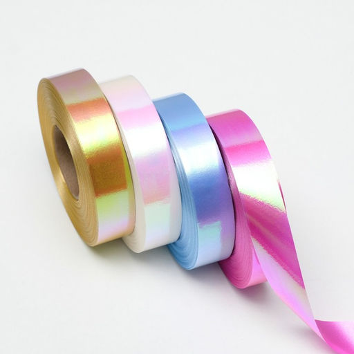 Цена за 4 шт. Лента для декора и подарков, перламутровый МИКС, 2 см х 45 м - Simaland фото 2