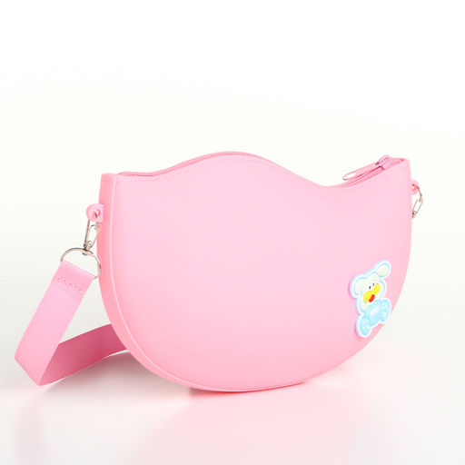 Сумка детская COLOR, для девочки, на молнии, розовая