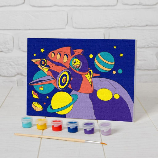 Картина по номерам Космические приключения 2115 см - Школа талантов фото 2