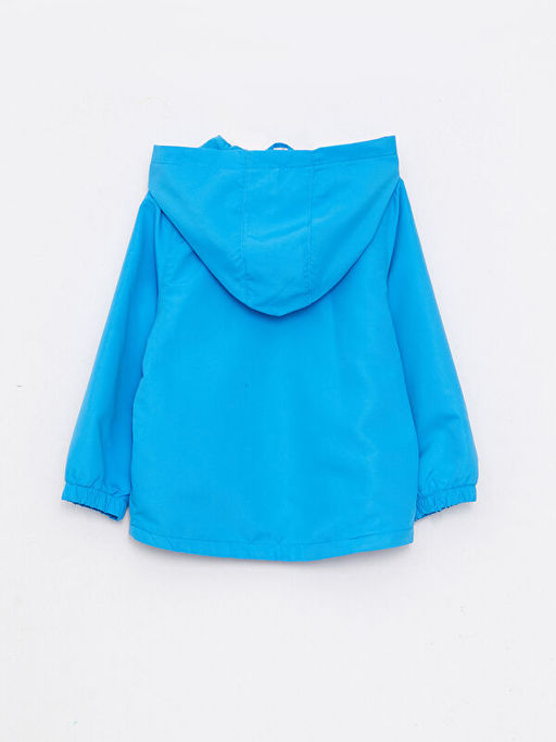 Kap??onlu Uzun Kollu Bugs Bunny Bask?l? Erkek Bebek Ya?murluk - Waikiki фото 2