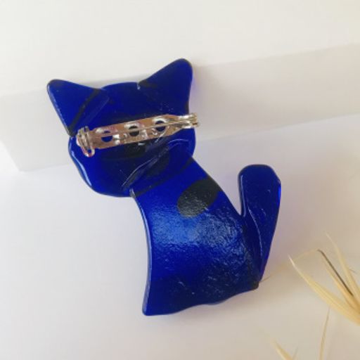 Брошь Грустный кот - Стрекоза фото 4