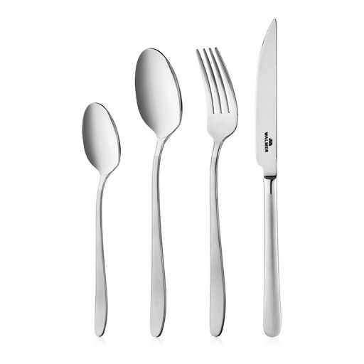 Ложка столовая Walmer Royal 3 шт, цвет хром  фото 4