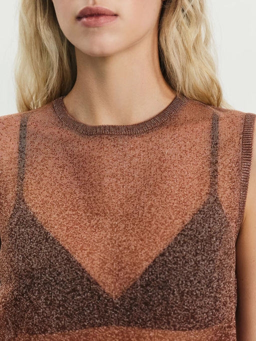 Жилет с эффектом градиента / Zarina