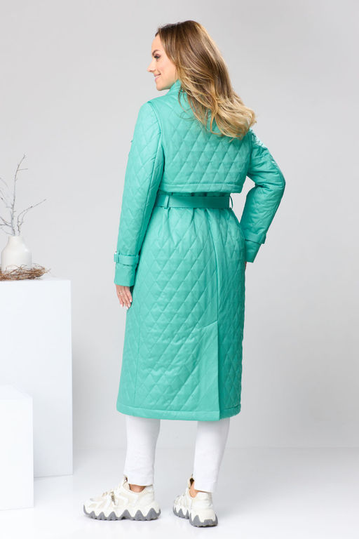 Плащ Romanovich Style 9-2209 бирюза  фото 3