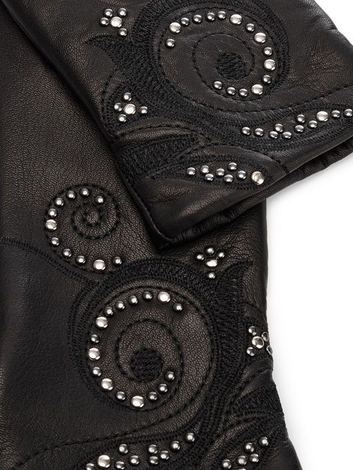 Перчатки женские ш+каш. IS01439 black - Eleganzza фото 3