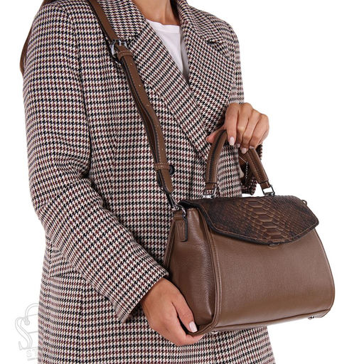 Сумка женская  29262 brown Velina Fabbiano-Safenta в Новосибирске