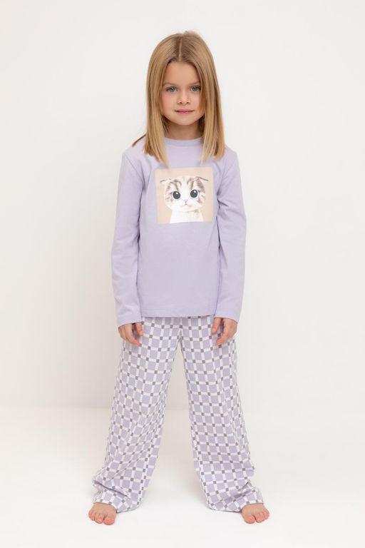 К 1623/лепесток орхидеи,мозаика пижама для дев