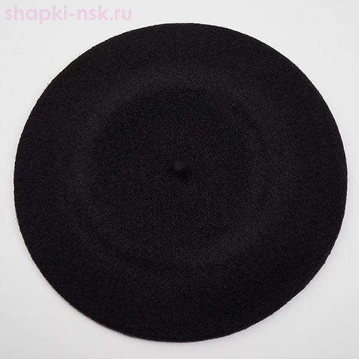 Берет фетр без отделки 11 Берет женский (56-58)
