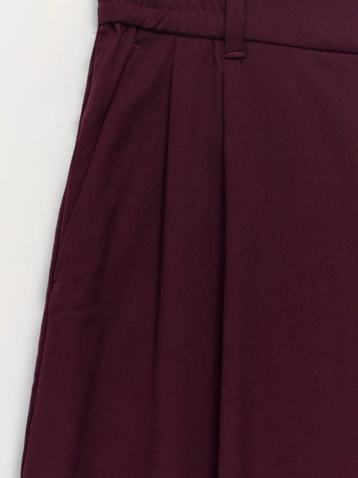 Брюки с защипами relax fit / Zarina