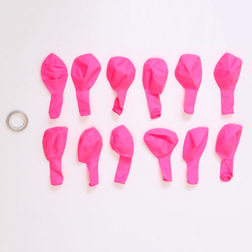 Набор Гендер-Пати: пакет для сброса шаров (120 х 60 см), шары, лента. Для девочки