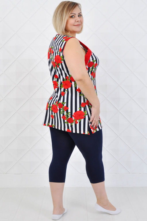 Арт. 290 Костюм с бриджами 48-58 (6 шт) Цвет:ассорти - Калинка фото 4