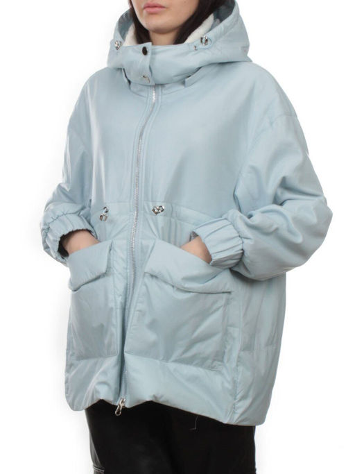 H24-210 BLUE Куртка демисезонная женская (100 гр. холлофайбер) - Fashion фото 5