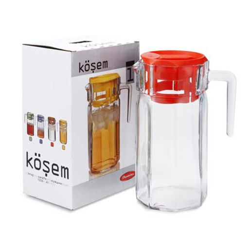 KOSEM Графин 1,235л с крышкой, в коробке, арт. 43414 (105319)