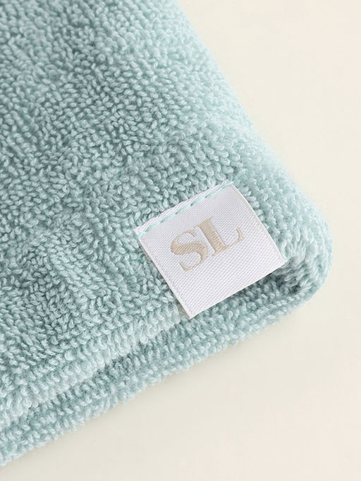 Халат махровый женский SL HOME: Basic «Аззура», размер XL, хлопок 100%, бирюзовый