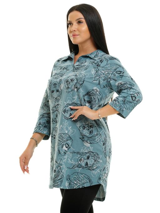 Тэффи туника женская (кофе) - Lovetex фото 12