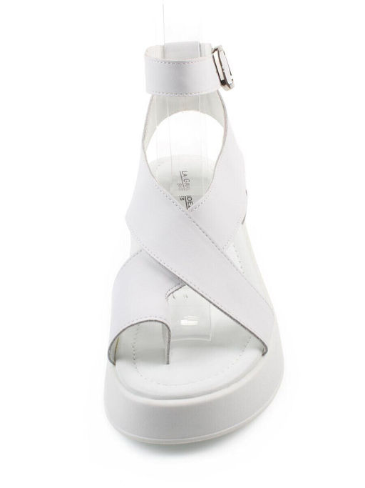 08-XT148-010 WHITE Босоножки женские (натуральная кожа)