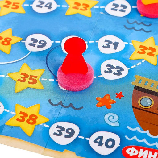 Цена за 2 шт. Настольня игра - бродилка «Морской бой», 2-4 игрока, 3+