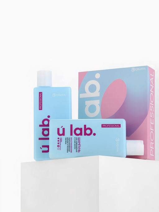 Подарочный набор «Восстановление»: шампунь 250 мл, бальзам 250 мл, URAL LAB