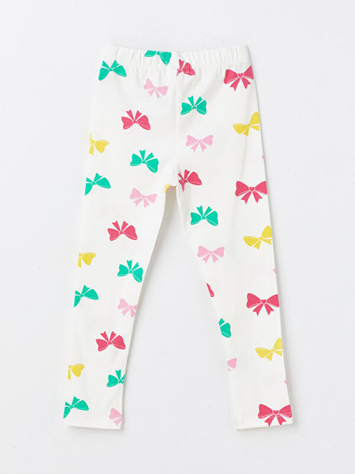 Beli Lastikli Bask?l? K?z Bebek Tayt - Waikiki фото 2