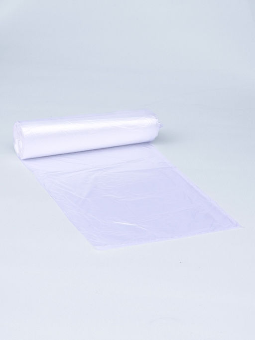 Цена за 4 шт. Мешки для мусора, 30 л, 50×60 см, 5 мкм, ПНД, 20 шт, прозрачные