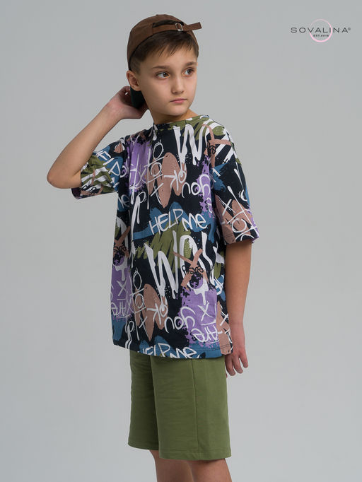 Костюм Light men стритстайл-хаки - Sovalina фото 11