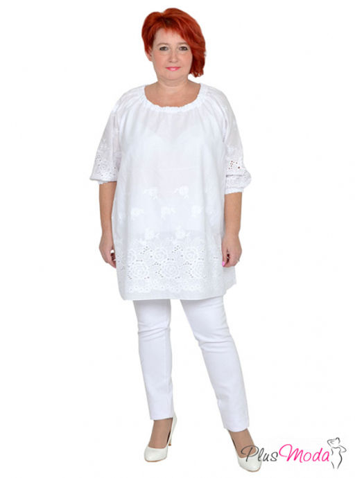 Туника Модель №1251 размеры 44-84 - Plusmoda фото 8