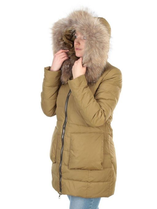 Q150422 SWAMP Пальто зимнее женское (200 гр. холлофайбера) - Fashion фото 11