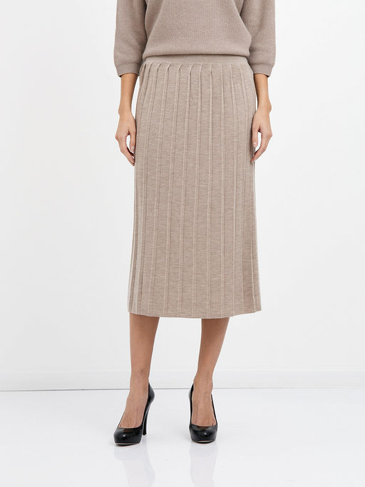 юбка плиссированная из шерсти - Glenfield фото 3