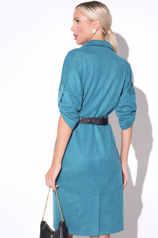 Платье Беатрис (бирюза) - Эльза фото 9