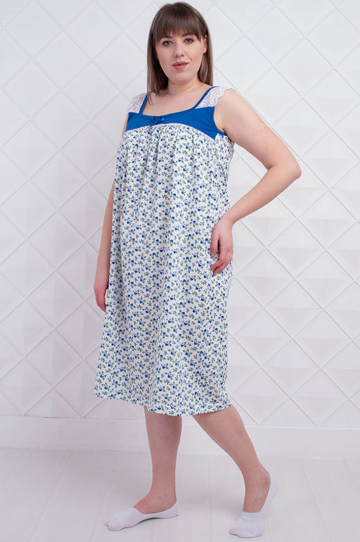 Арт. 6080 Ночная сорочка 50-52 Цвет:ассорти - Калинка фото 5