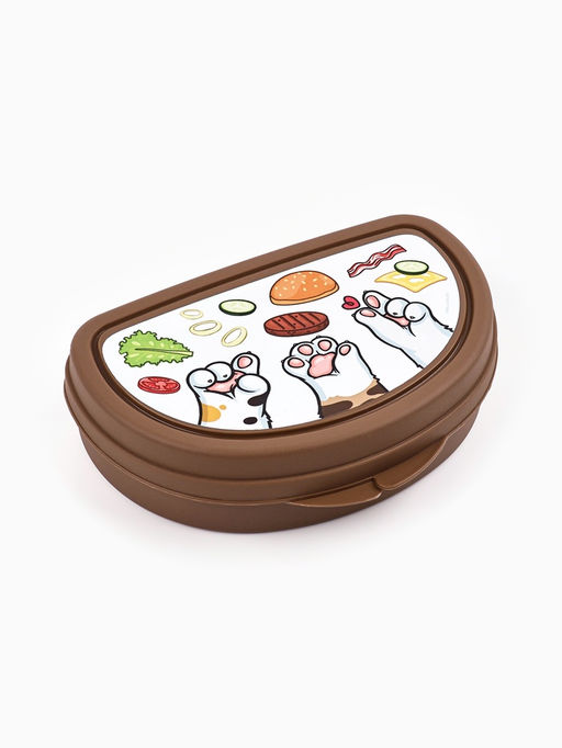 Бутербродница «Лапки», 14×10×4 см