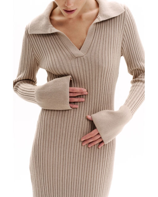 Платье THE VERY 2412 жемчужный  фото 32