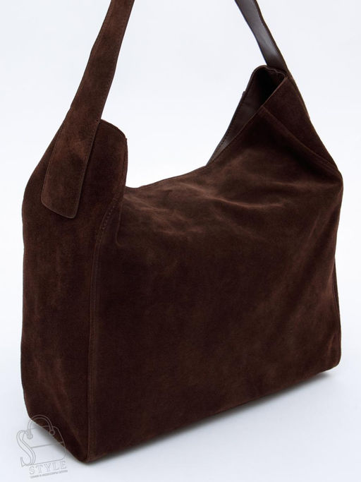 Сумка женская кожаная 990179NN coffee Natale Navetta в Новосибирске