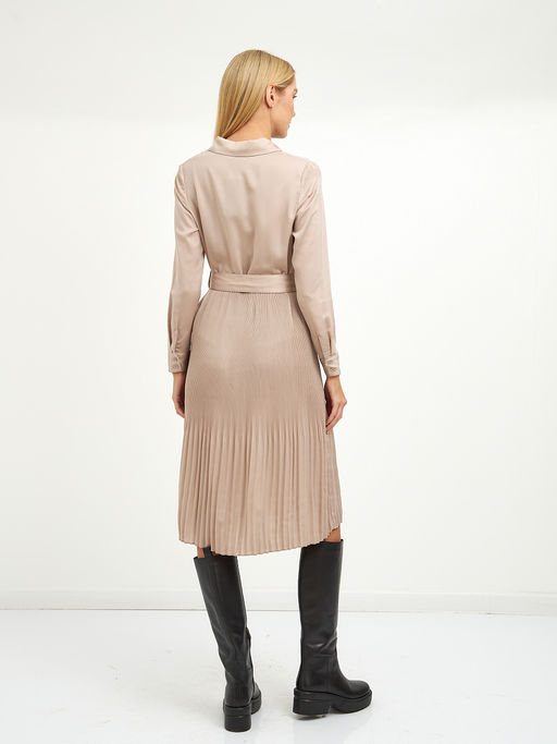 платье розовое с поясом - Glenfield фото 10