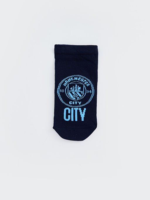 Manchester City Lisansl? Erkek ?ocuk Patik ?orap 5li