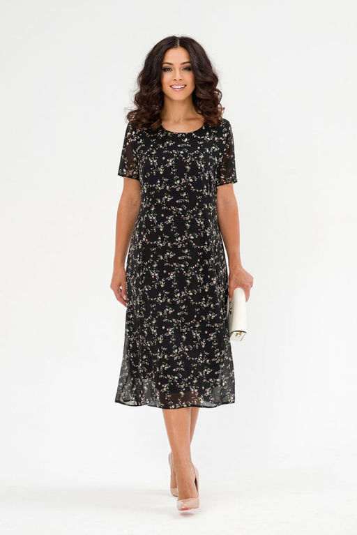 Платье с жакетом Марселла (50-56) - Serenada фото 9