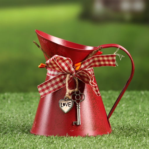 Кашпо Ведерко Рустад, 10?13?13 см, красное - Take it easy фото 2